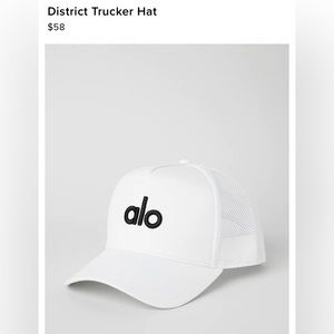 LIKE NEW ALO DISTRICT TRUCKER HAT